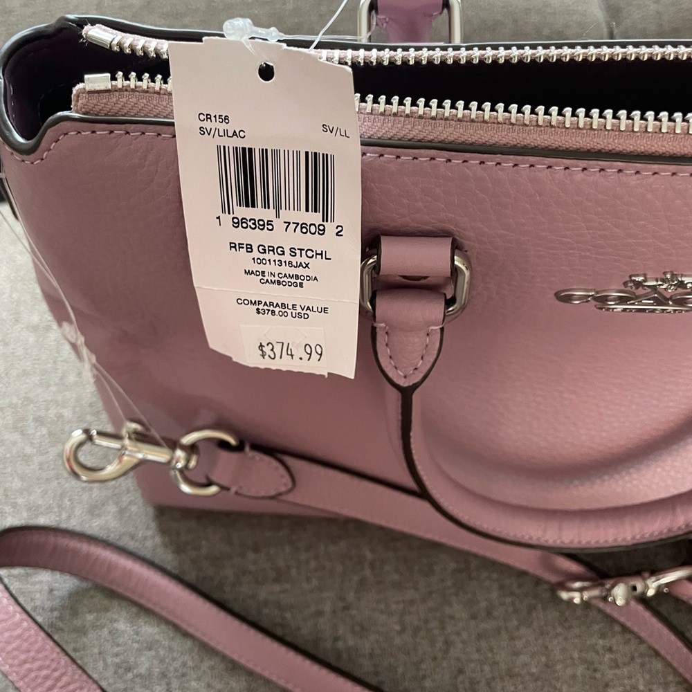 FA Lavender Satchel Bag